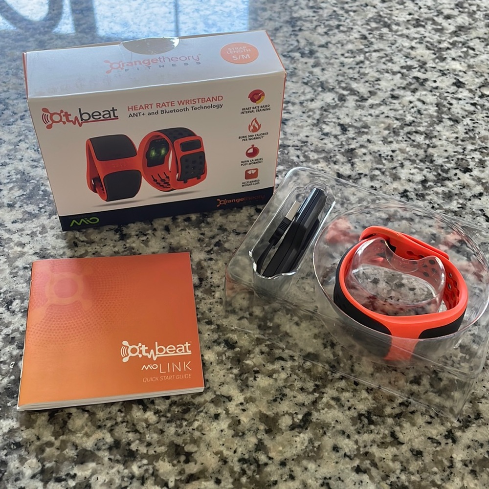 Orangetheory fitness heart rate wristband